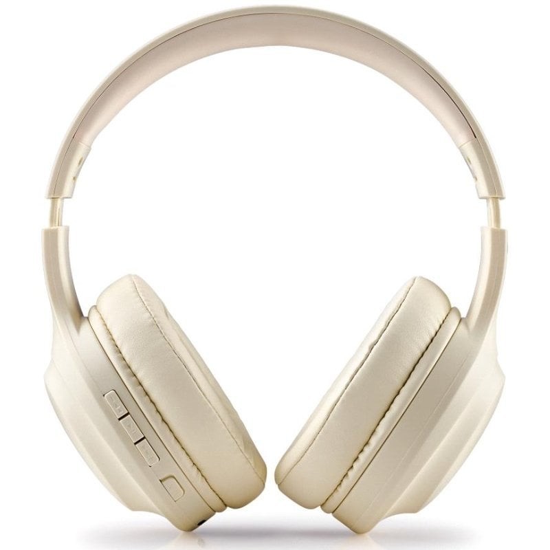 Auriculares Inalámbricos NGS Artica Glacier/ con Micrófono/ Bluetooth/ Beiges