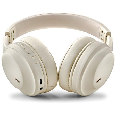 Auriculares Inalámbricos NGS Artica Glacier/ con Micrófono/ Bluetooth/ Beiges