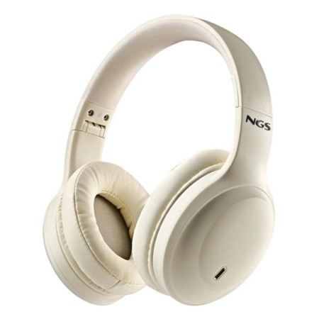 Auriculares Inalámbricos NGS Artica Glacier/ con Micrófono/ Bluetooth/ Beiges