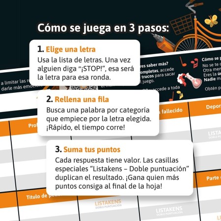 Listos listas y listakens edición clásica
