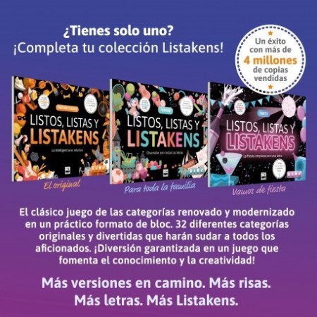 Listos listas y listakens party