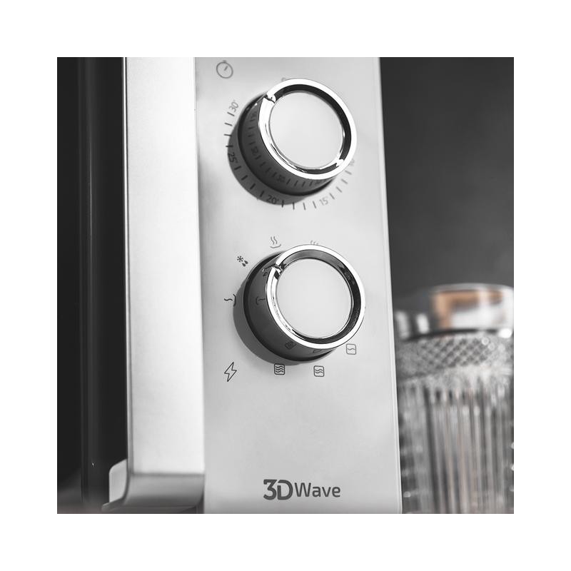 Microondas cecotec 23l con grill proclean 4110 700w grill 800w