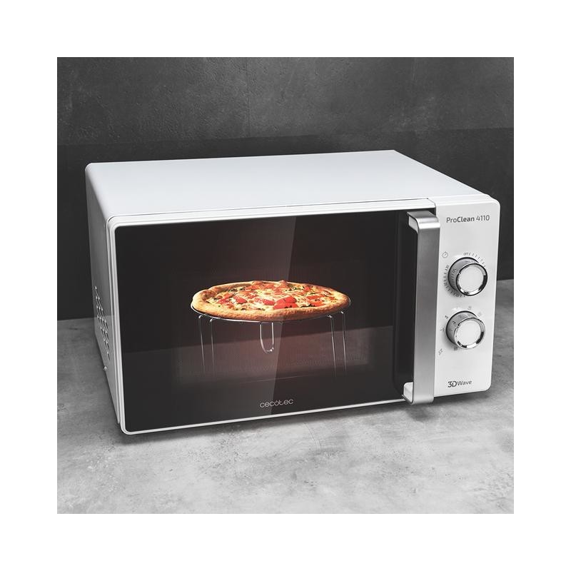 Microondas cecotec 23l con grill proclean 4110 700w grill 800w