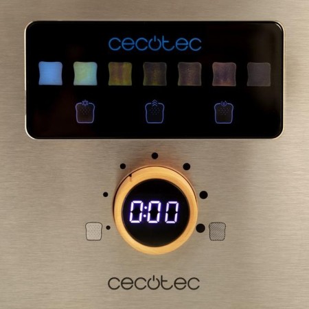 Tostadora cecotec touch&toast extra 1000w