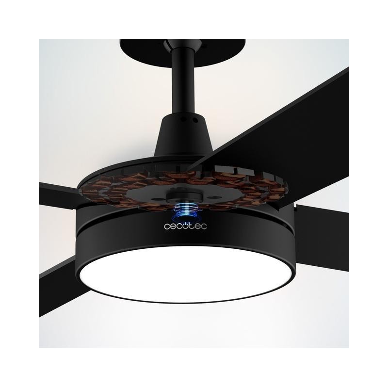 Ventilador de techo cecotec energysilence aero 5200 black line