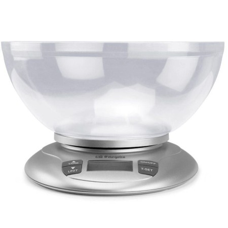 Báscula de Cocina Electrónica Orbegozo PC 2017 A/ hasta 3.5kg/ Plata