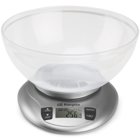 Báscula de Cocina Electrónica Orbegozo PC 2017 A/ hasta 3.5kg/ Plata