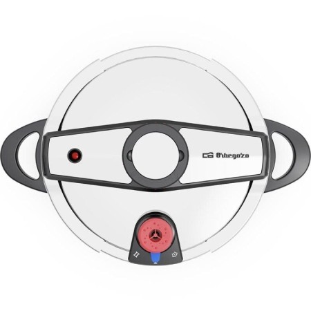 Olla a Presión Orbegozo HP 4200/ 4L/ Acero Inoxidable/ Apta para Inducción