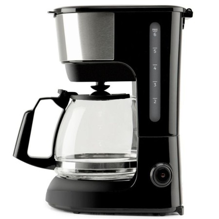 Cafetera de Goteo Orbegozo CG 4506/ 6 Tazas/ Negra y Plata
