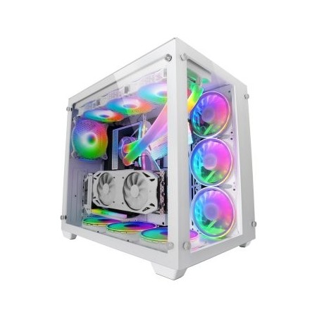Caja Gaming Torre Mars Gaming MCV3/ Blanca