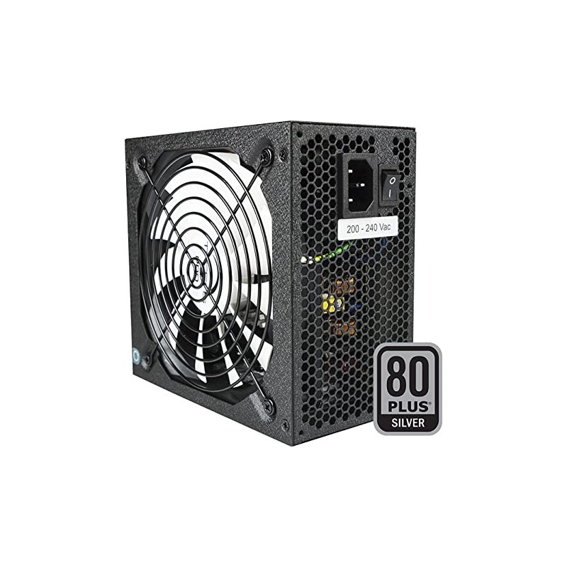 Fuente de Alimentación Tacens Radix VII AG 800M/ 800W/ Ventilador 14cm/ 80 Plus Silver