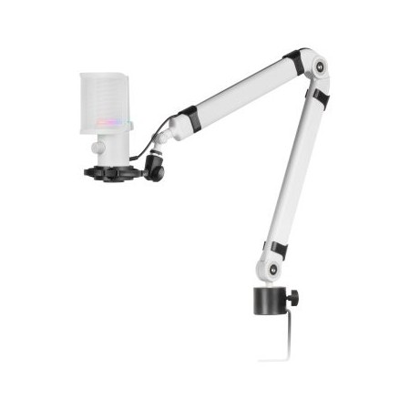 Microfono profesional mars gaming mmicxt blanco