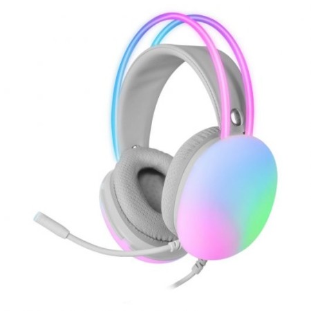 MARSGAMING Auriculares MH-GLOW PC/Ps4-5/xbox White