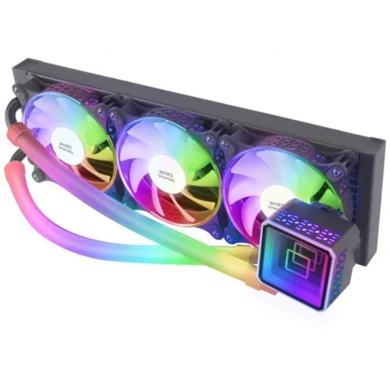 Kit de refrigeracion mars gaming ml - ultra360 negro 650w 3 x 120mm rgb