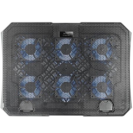 Soporte Refrigerante Mars Gaming MNBC23 para Portátiles hasta 16″/ Iluminación LED
