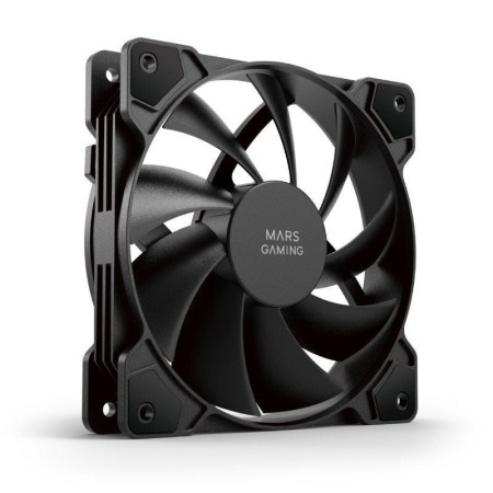Ventilador caja mars gaming mf - pwmx2 2x 120mm negro