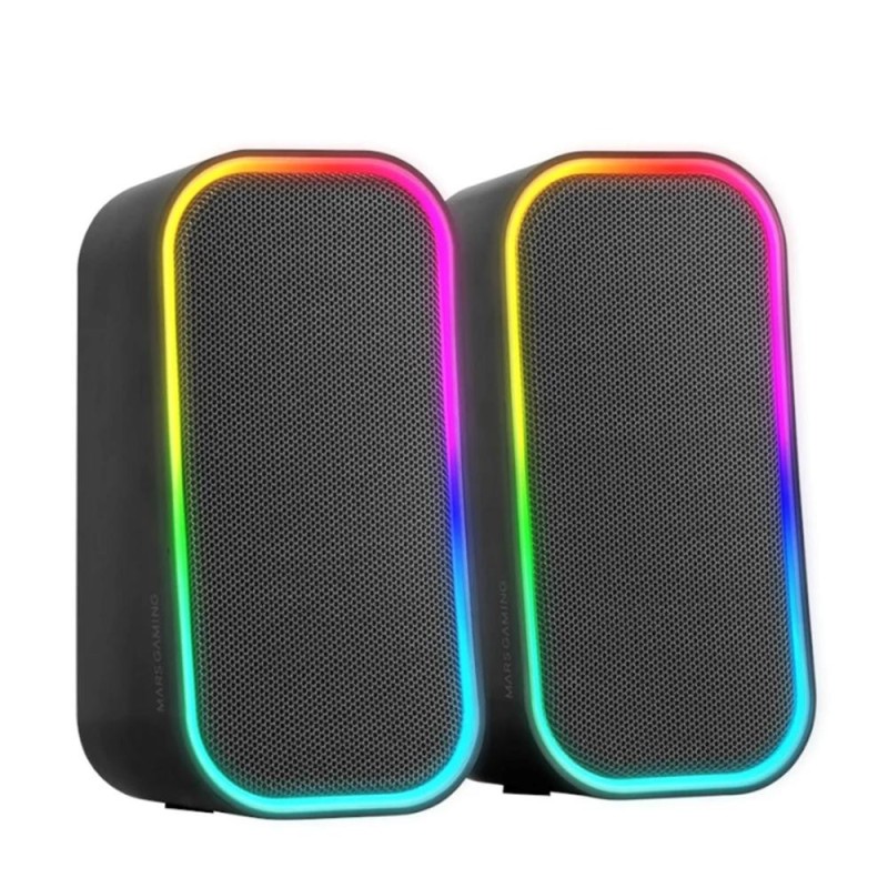 Altavoces con Bluetooth Mars Gaming MS-OM/ 20W/ 2.0