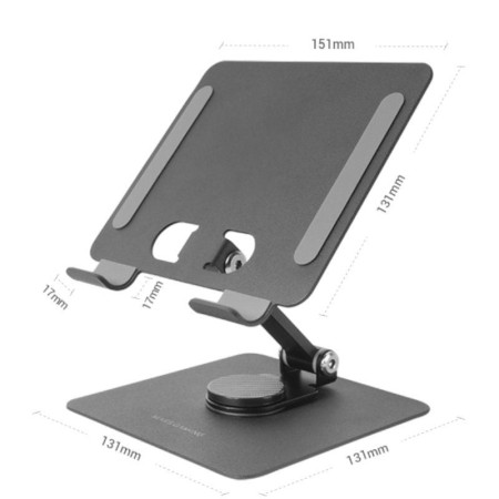 Soporte para Tablets/Convertibles Mars Gaming MA-RST/ hasta 13″/ Negro