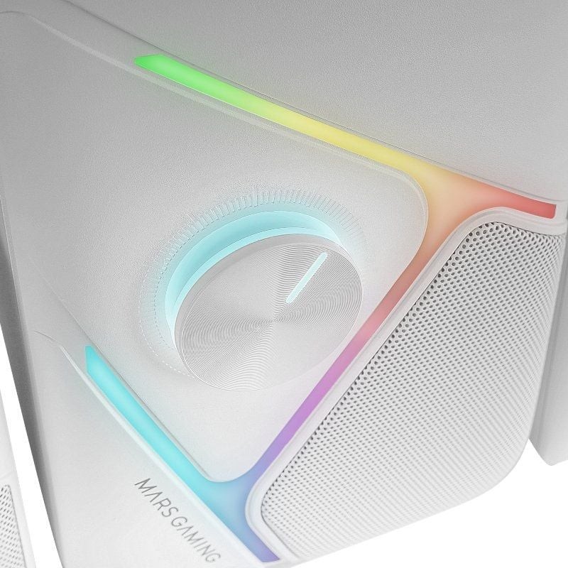 Altavoces mars gaming 2.1 ms - h21 blanco