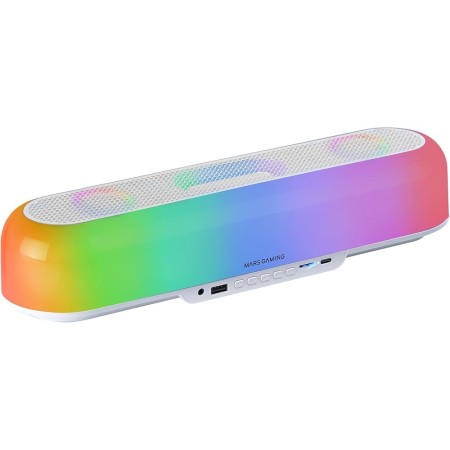 Barra de sonido mars gaming msborbw blanco