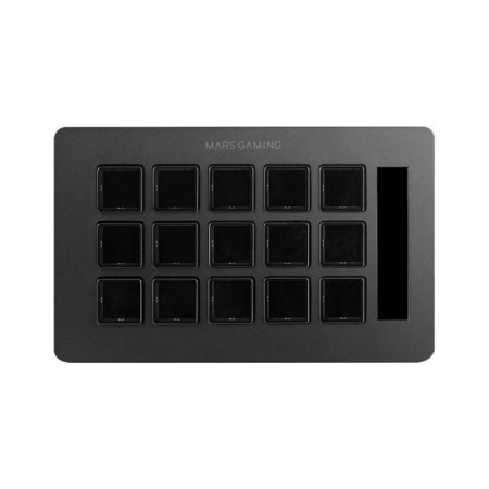 Stream Deck Slim Mars Gaming MSD-ONE/ 15 Teclas LCD/ Negro