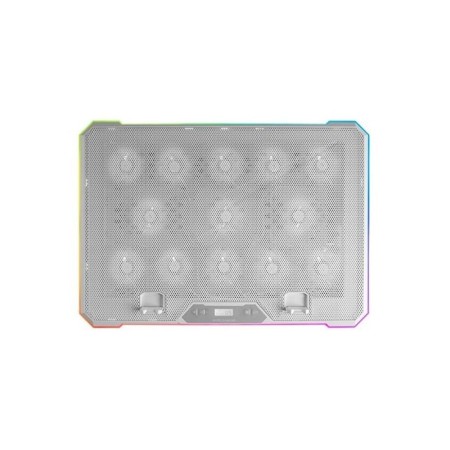 Soporte Refrigerante Mars Gaming MNBC13 para Portátiles hasta 17″/ Iluminación LED