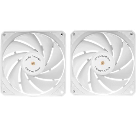 Pack 2 Ventiladores Mars Gaming MF-NCLX2/ 12cm