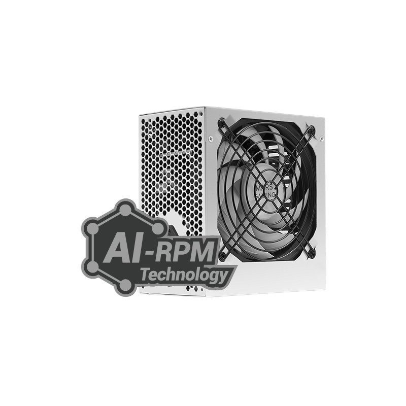 Fuente de Alimentación Mars Gaming MPIII650W/ 650W/ Ventilador 12cm