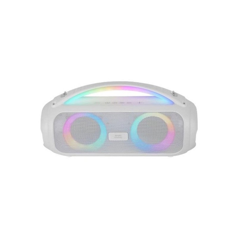 Altavoz con Bluetooth Mars Gaming MS-PULSE/ 50W RMS/ 2.0/ Blanco