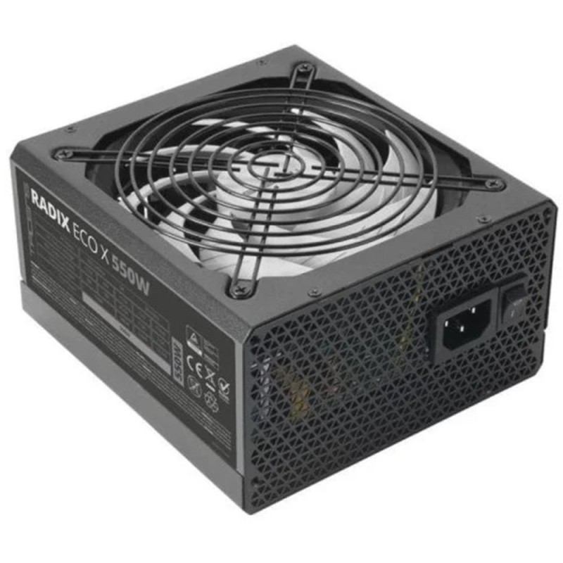 Fuente de Alimentación Tacens Radix Eco X 550/ 550W/ Ventilador 14cm