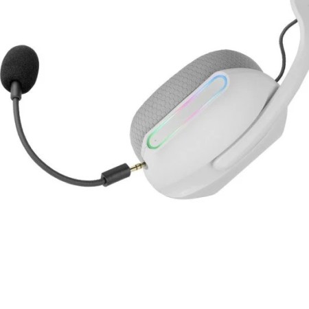 Auriculares Gaming Inalámbricos con Micrófono Mars Gaming MHWPRO/ Jack 3.5/ Bluetooth/ Blancos