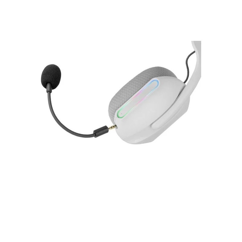 Auriculares Gaming Inalámbricos con Micrófono Mars Gaming MHWPRO/ Jack 3.5/ Bluetooth/ Blancos