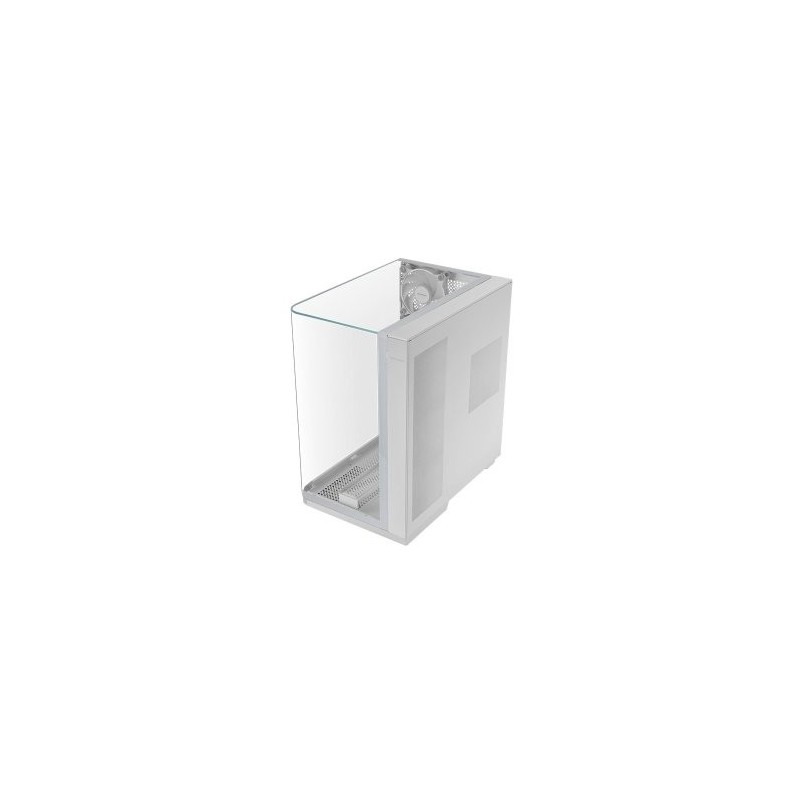 Caja ordenador mars gaming mcinfinio atx cristal templado blanca