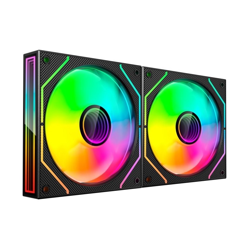 Pack 2 Ventiladores Mars Gaming MF-3DPROX2/ 12cm/ ARGB