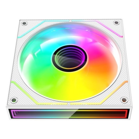Pack 2 Ventiladores Mars Gaming MF-3DPROX2/ 12cm/ ARGB/ Blancos