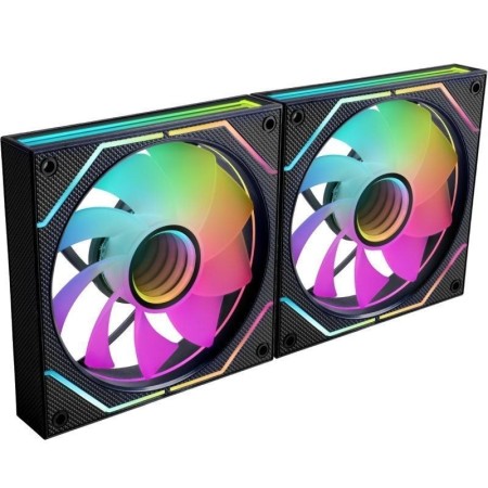Pack 2 Ventiladores Mars Gaming MF-3DPROX2R/ 12cm/ ARGB