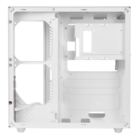 Caja ordenador mars gaming mcvonew atx frgb cristal templado blanca