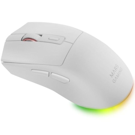 Raton inalambrico mars gaming mm - t3w blanco