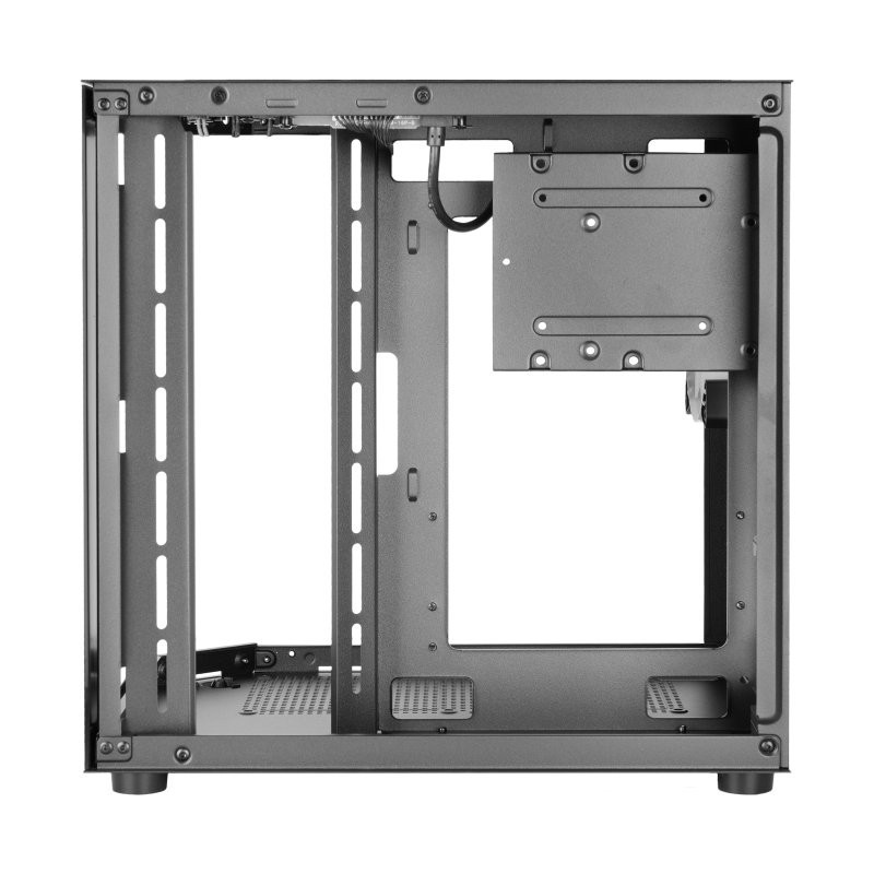 Caja ordenador mars gaming mc3tlite matx rgb cristal templado negro