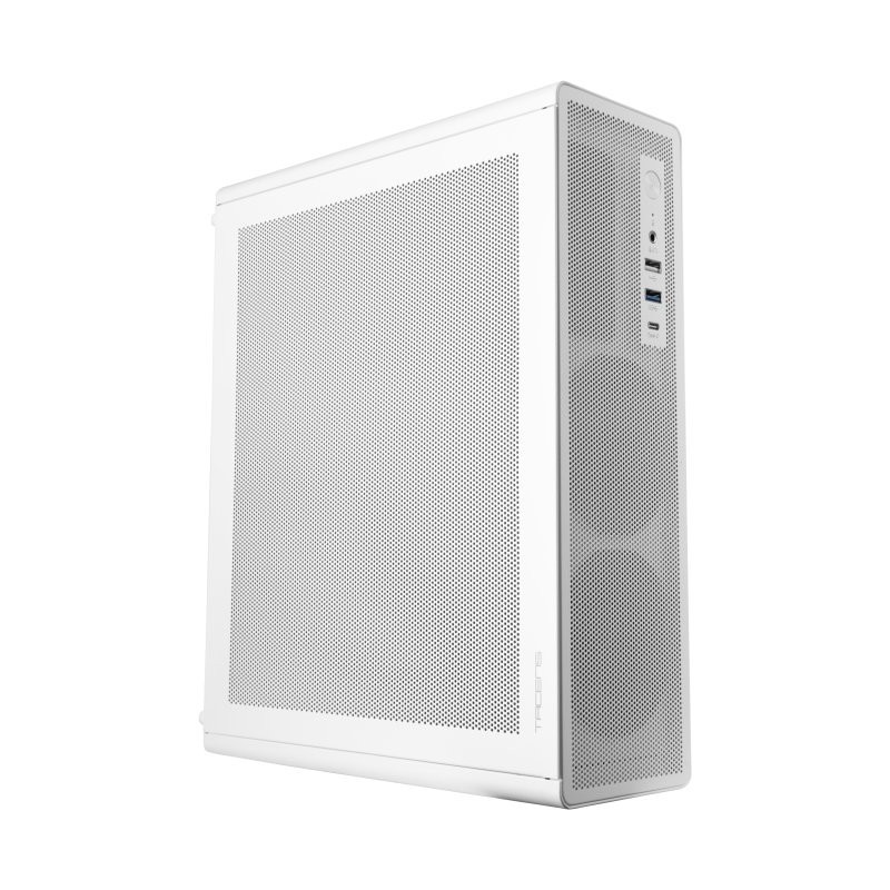 Caja ordenador tacens aeroslim500 matx blanca fuente 500w