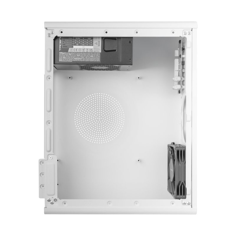 Caja ordenador tacens aeroslim500 matx blanca fuente 500w