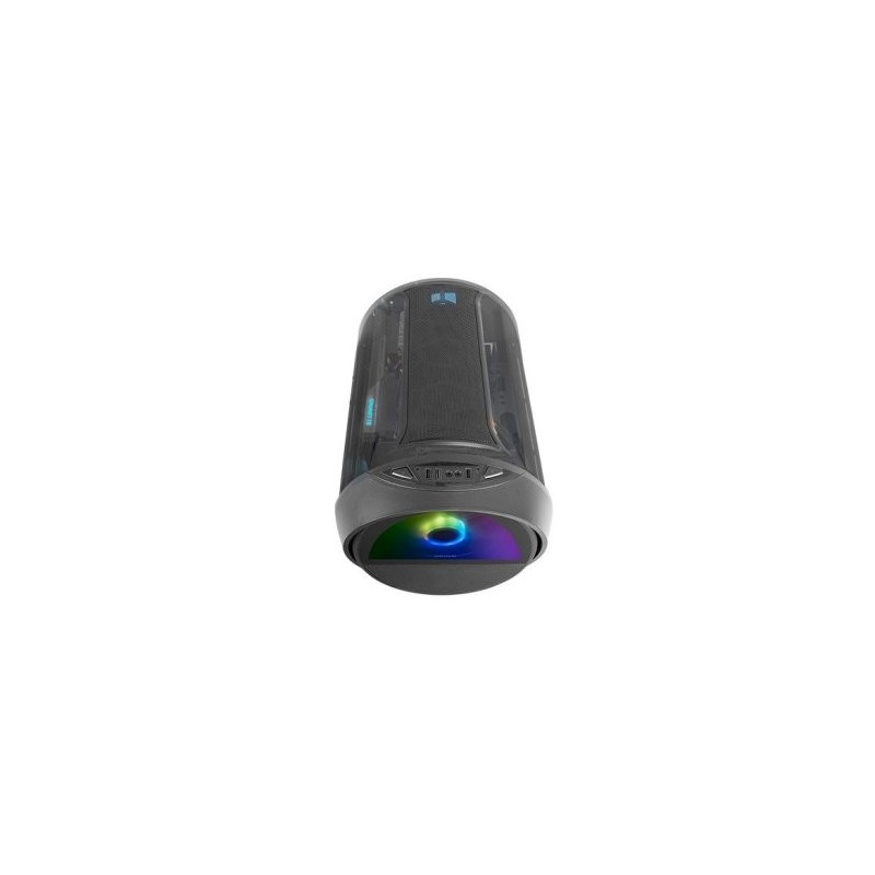 Caja ordenador mars gaming mccylon matx cristal templado negra