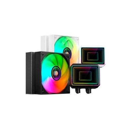 Kit refrigeracion liquida mars gaming ml - two120 argb 120mm negro