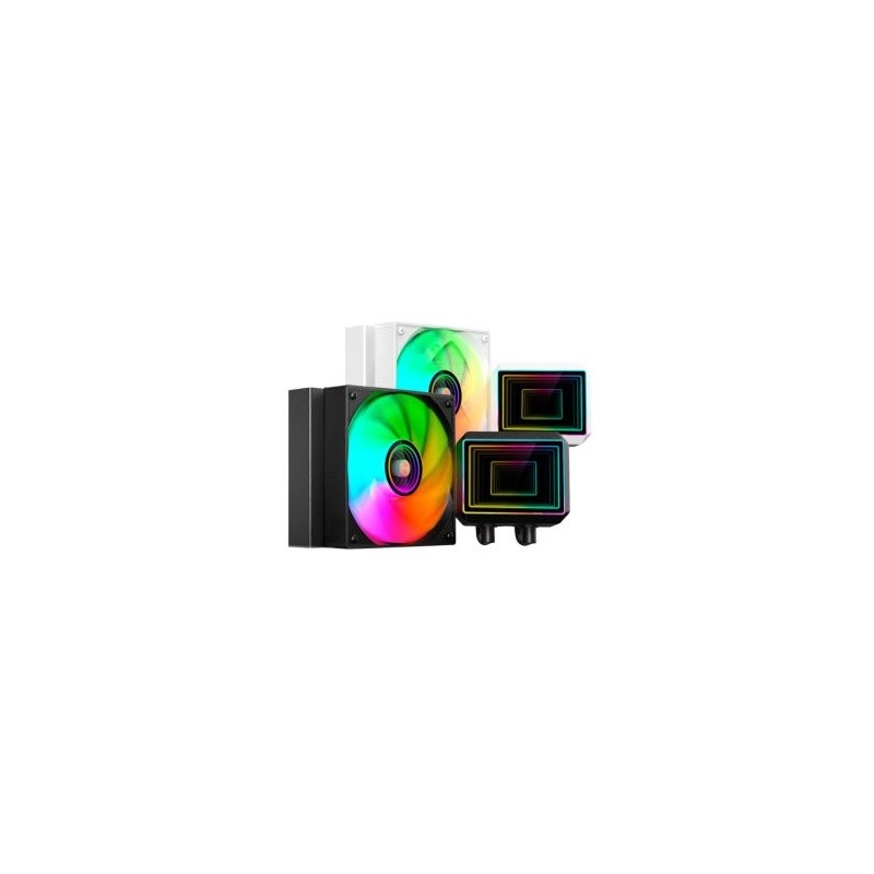 Kit refrigeracion liquida mars gaming ml - two120 argb 120mm negro