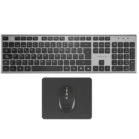 Teclado + raton gaming tacens zenith low profile inalambrico