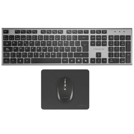 Teclado + raton gaming tacens zenith low profile inalambrico