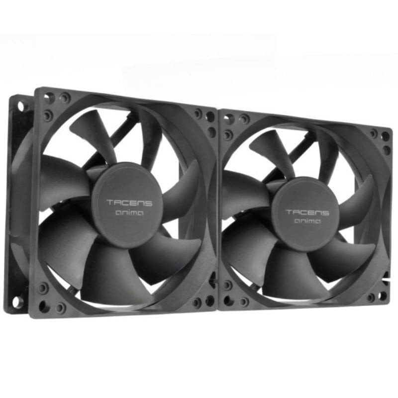Ventilador caja tacens anima af8 2x 80mm negro