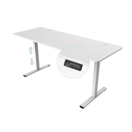 Mesa mars gaming mgd ergo pro w blanco