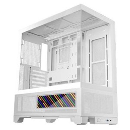 Caja Gaming Semitorre Mars Gaming MC-LCDX/ Blanca