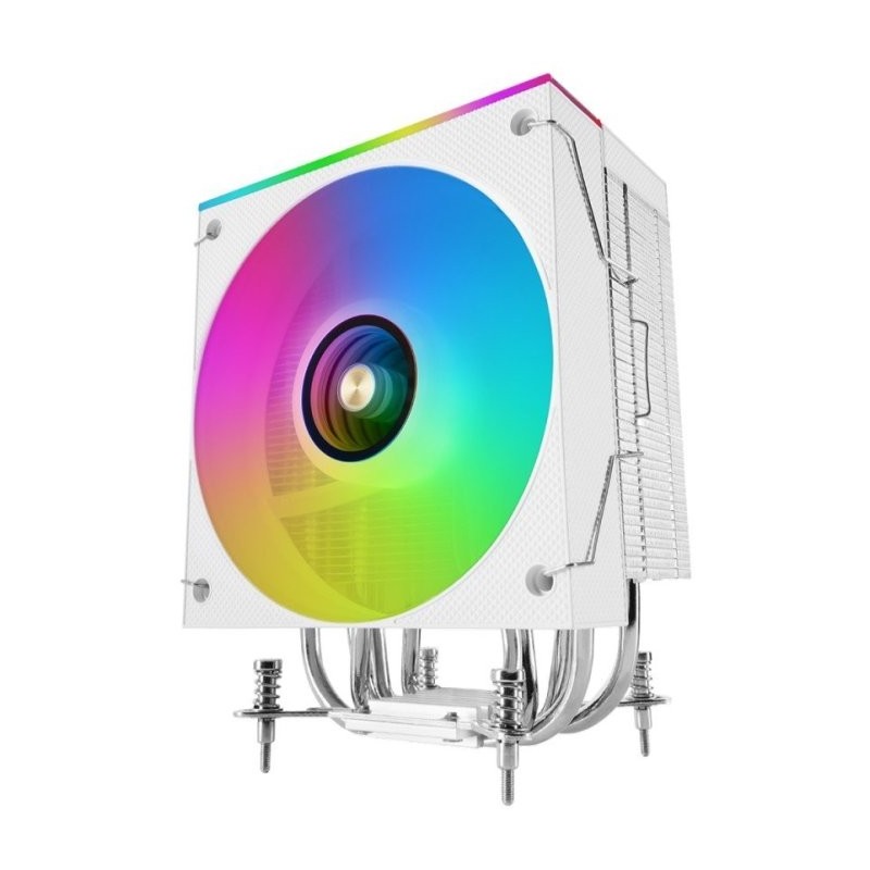 Ventilador disipador cpu mars gaming mcpulcd argb 120mm blanco